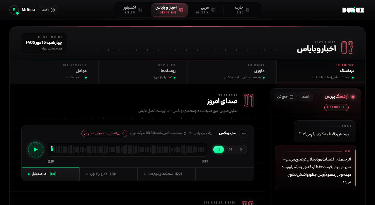 بریفینگ روز
